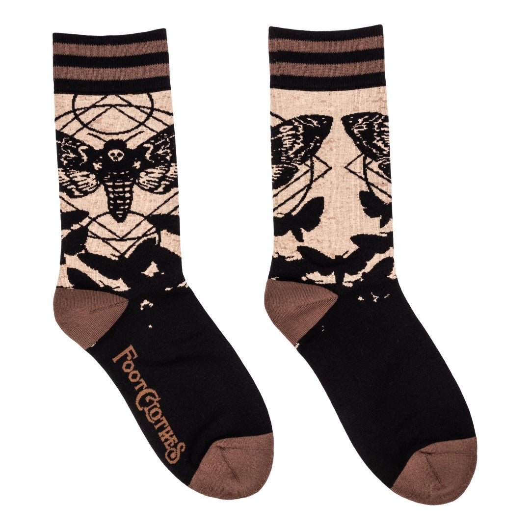 Chaussettes mi-mollet Sphinx Tête de Mort
