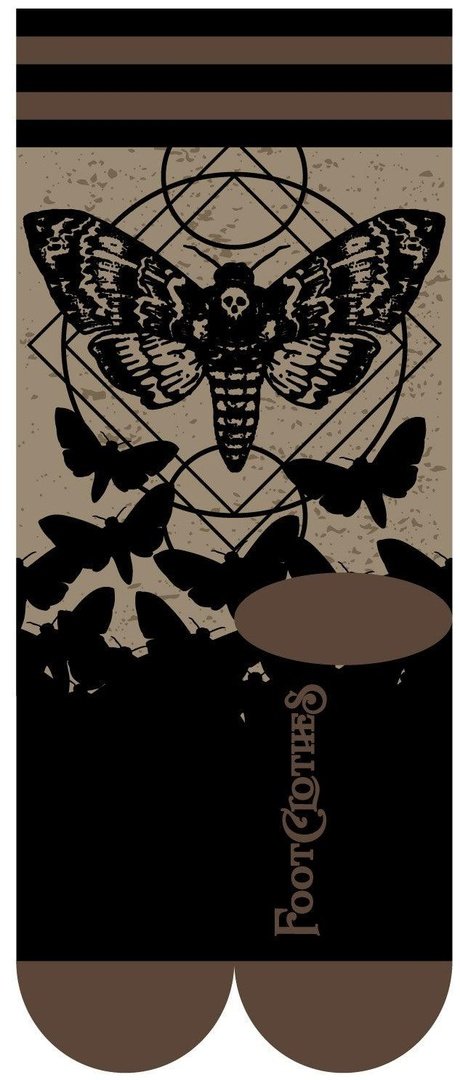 Chaussettes mi-mollet Sphinx Tête de Mort