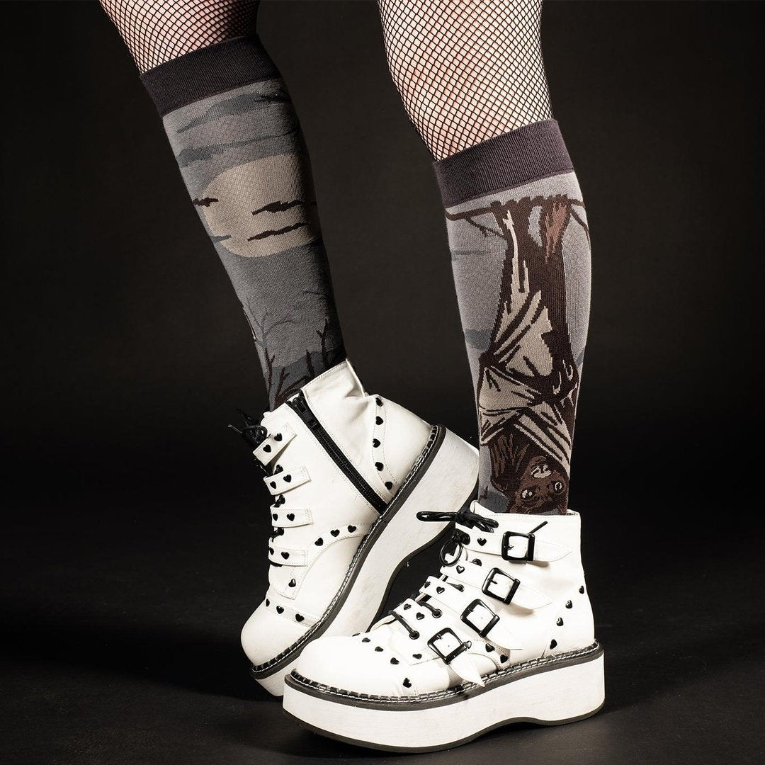 Chaussettes hautes chauve-souris