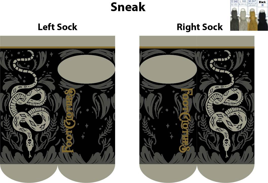 Chaussettes Serpent Dangereux