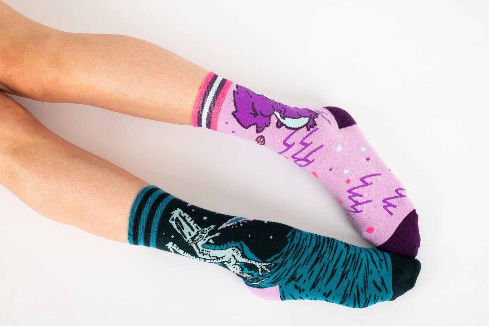 Evil AF Dragon Crew Socks