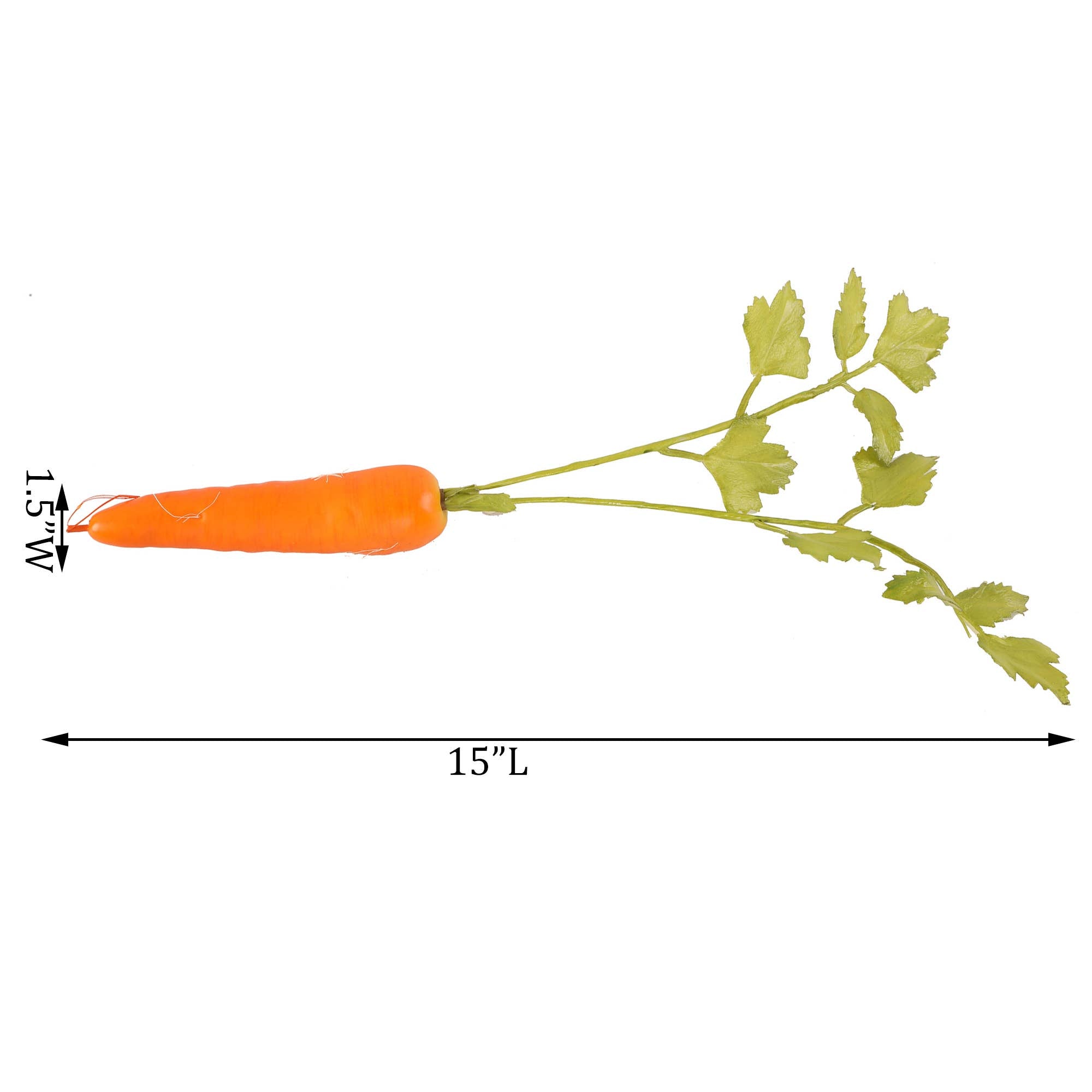 Artificial Faux Carrot