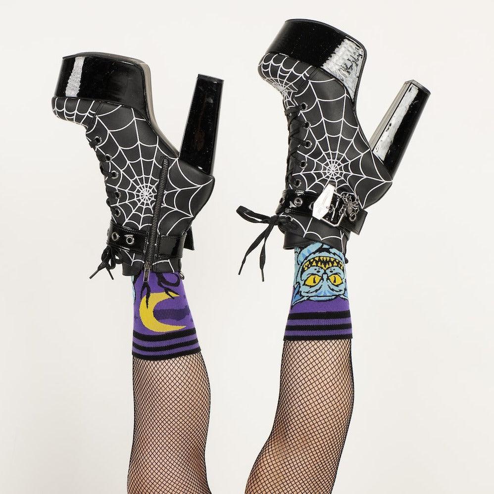 Chaussettes Équipage Chat du Cheshire