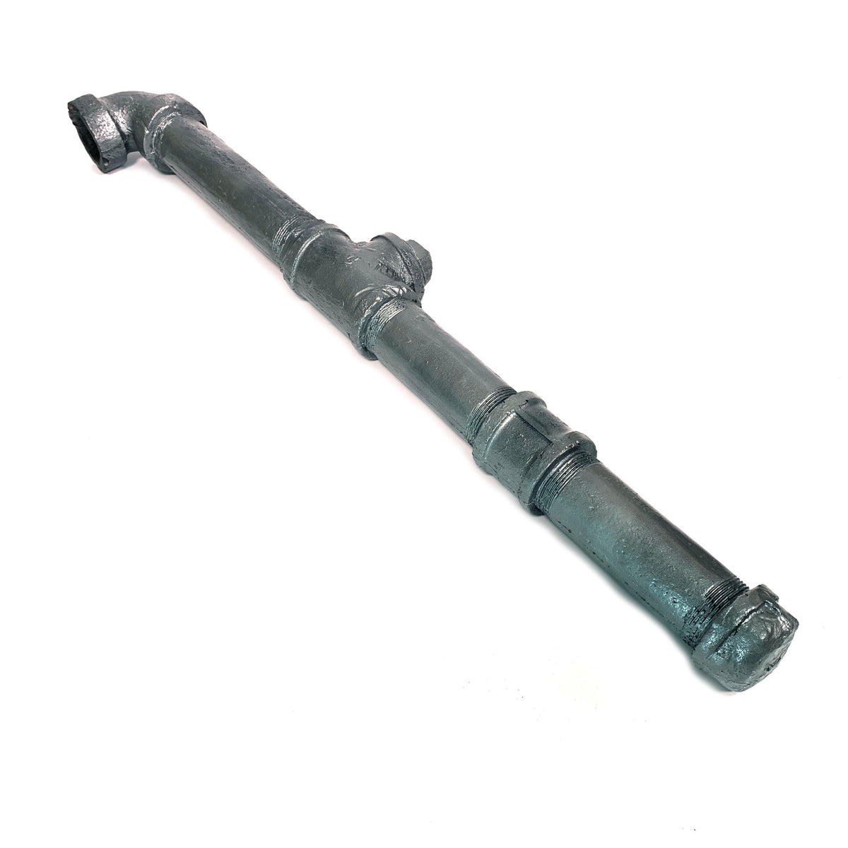 Foam Rubber Metal Pipe with Fittings Action Stunt Prop