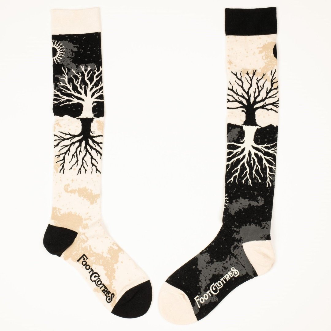 Chaussettes montantes « As Above So Below Tree »