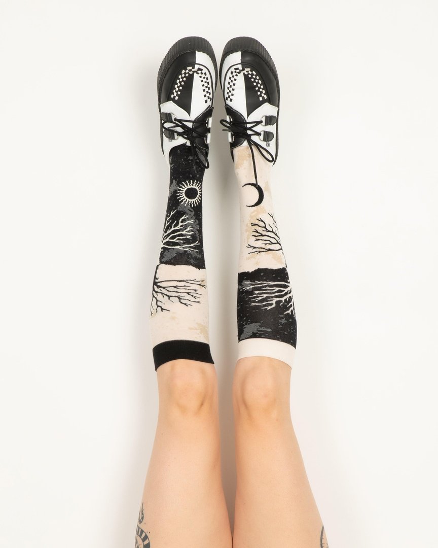 Chaussettes montantes « As Above So Below Tree »