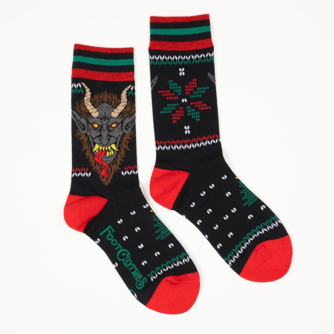 Chaussettes à Motif Krampus