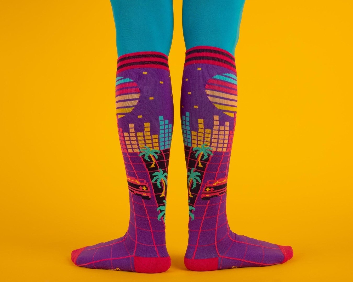 Chaussettes montantes Miami Highway