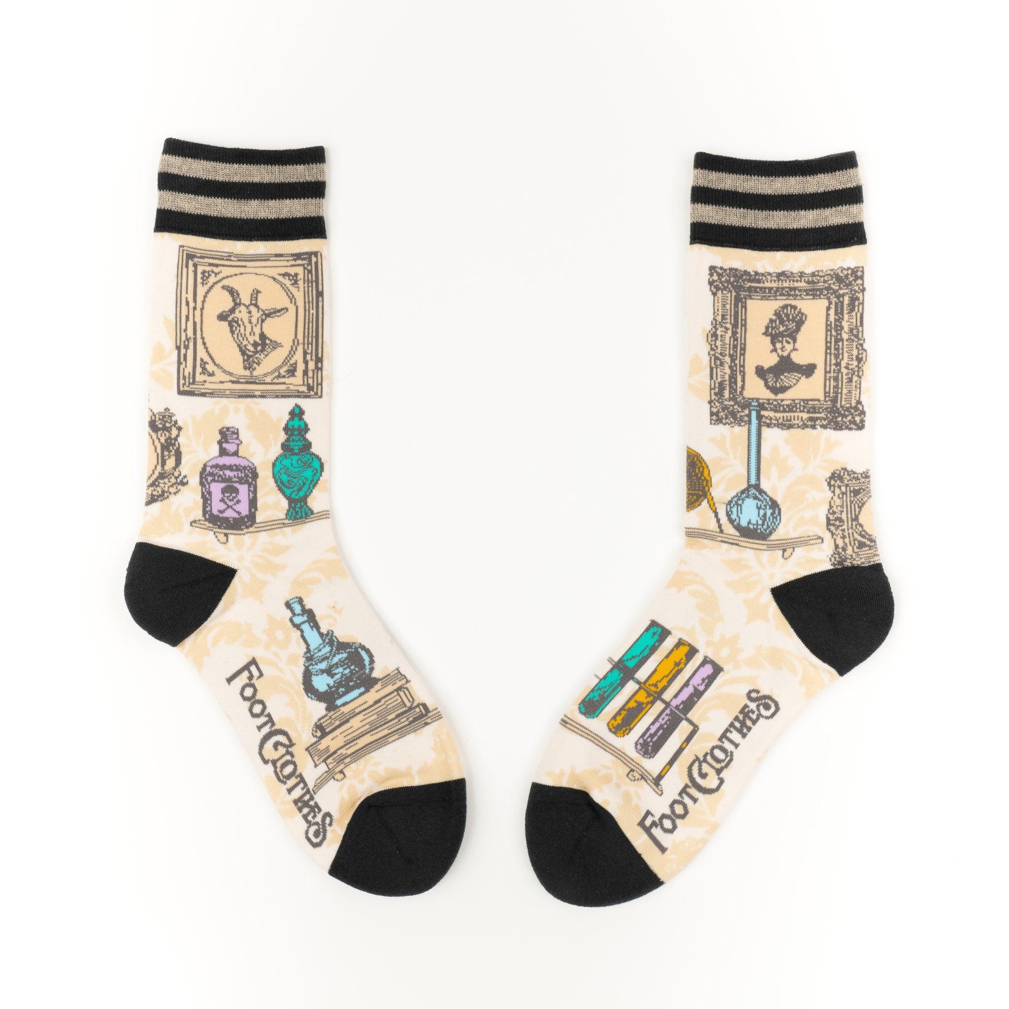 Victorian Crew Socks Pack | 4 Designs