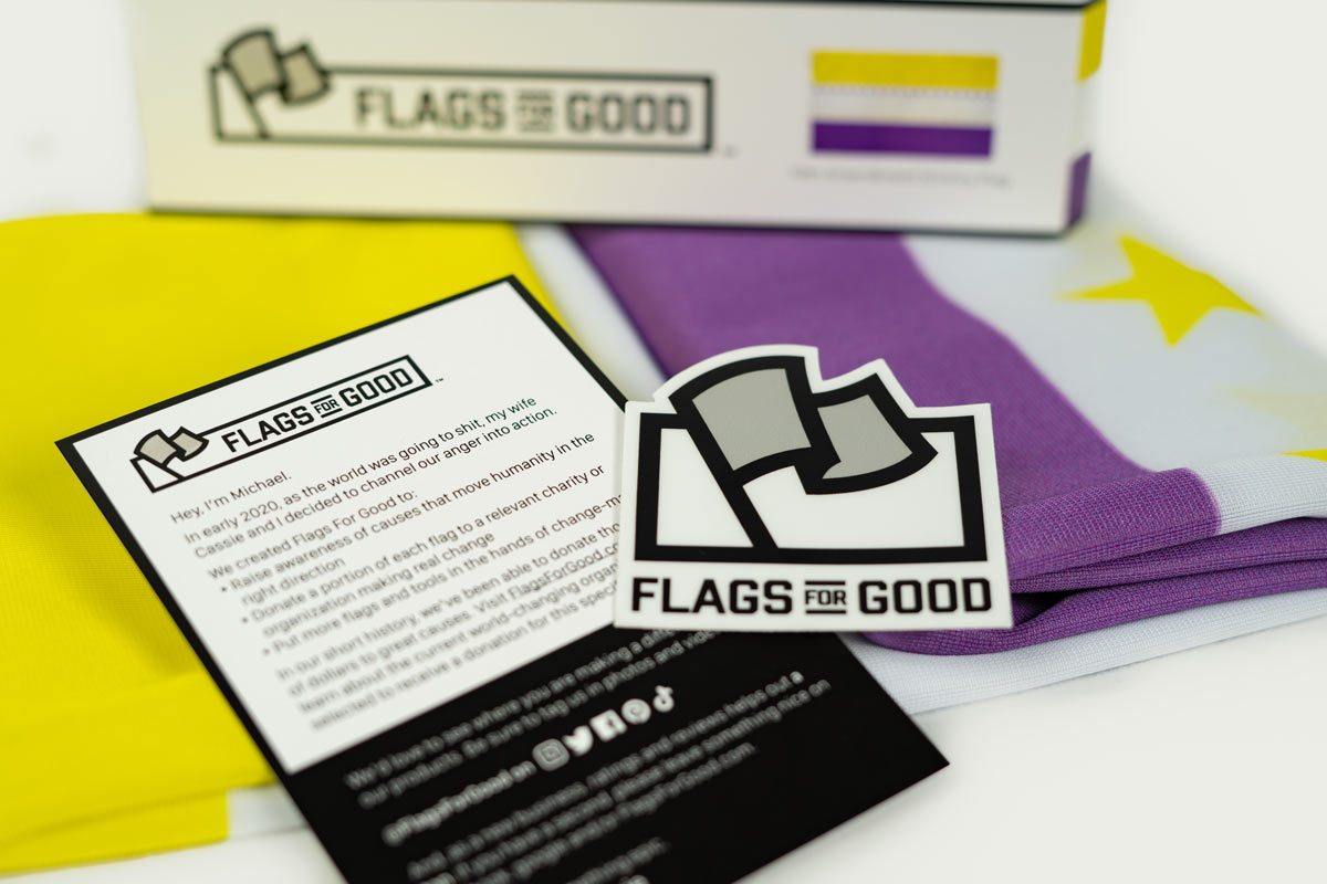 19th Amendment Victory flag unfolded flat, full design visible