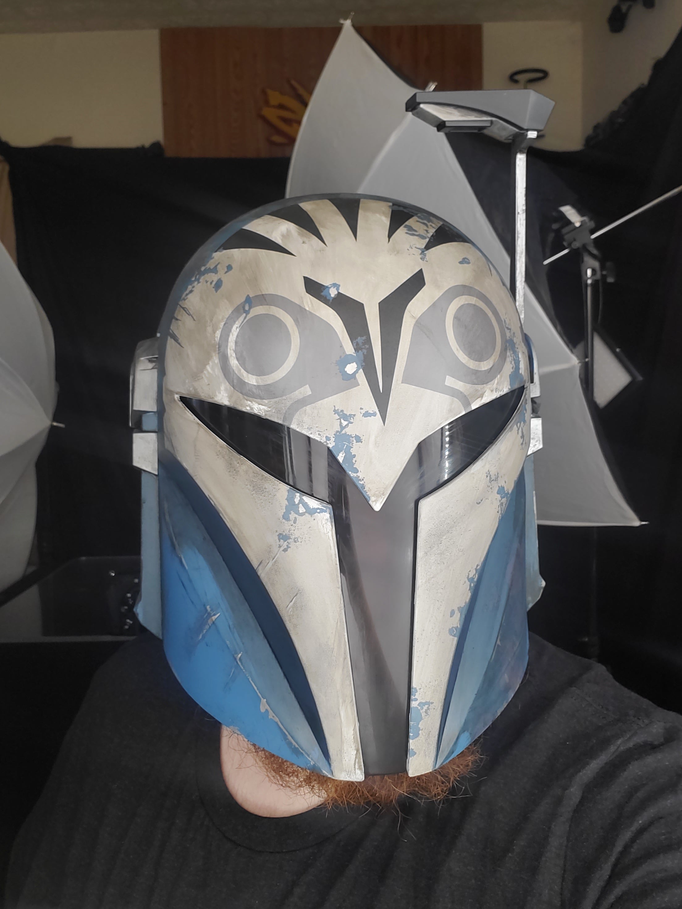 Casque Cosplay Katan Mando