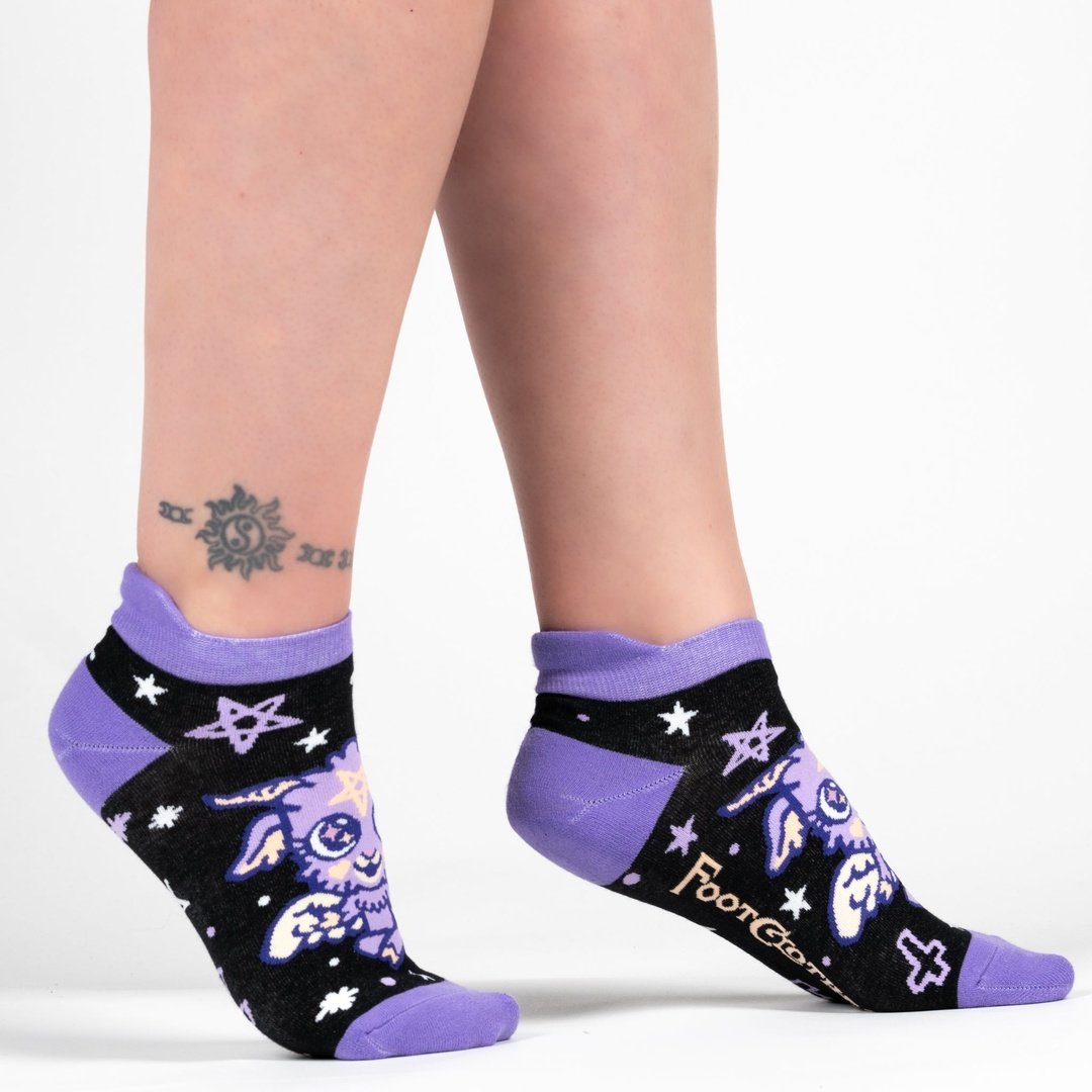 Chaussettes courtes Bébé Baphomet