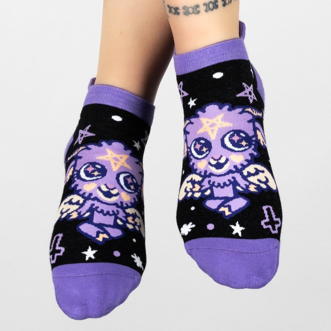 Chaussettes courtes Bébé Baphomet