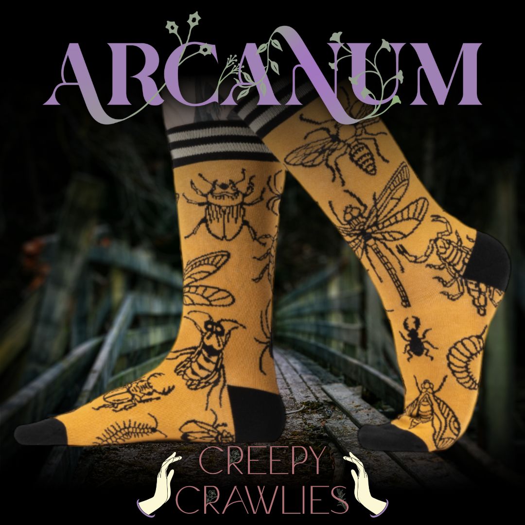 Chaussettes "Petites Bêtes Glauques"