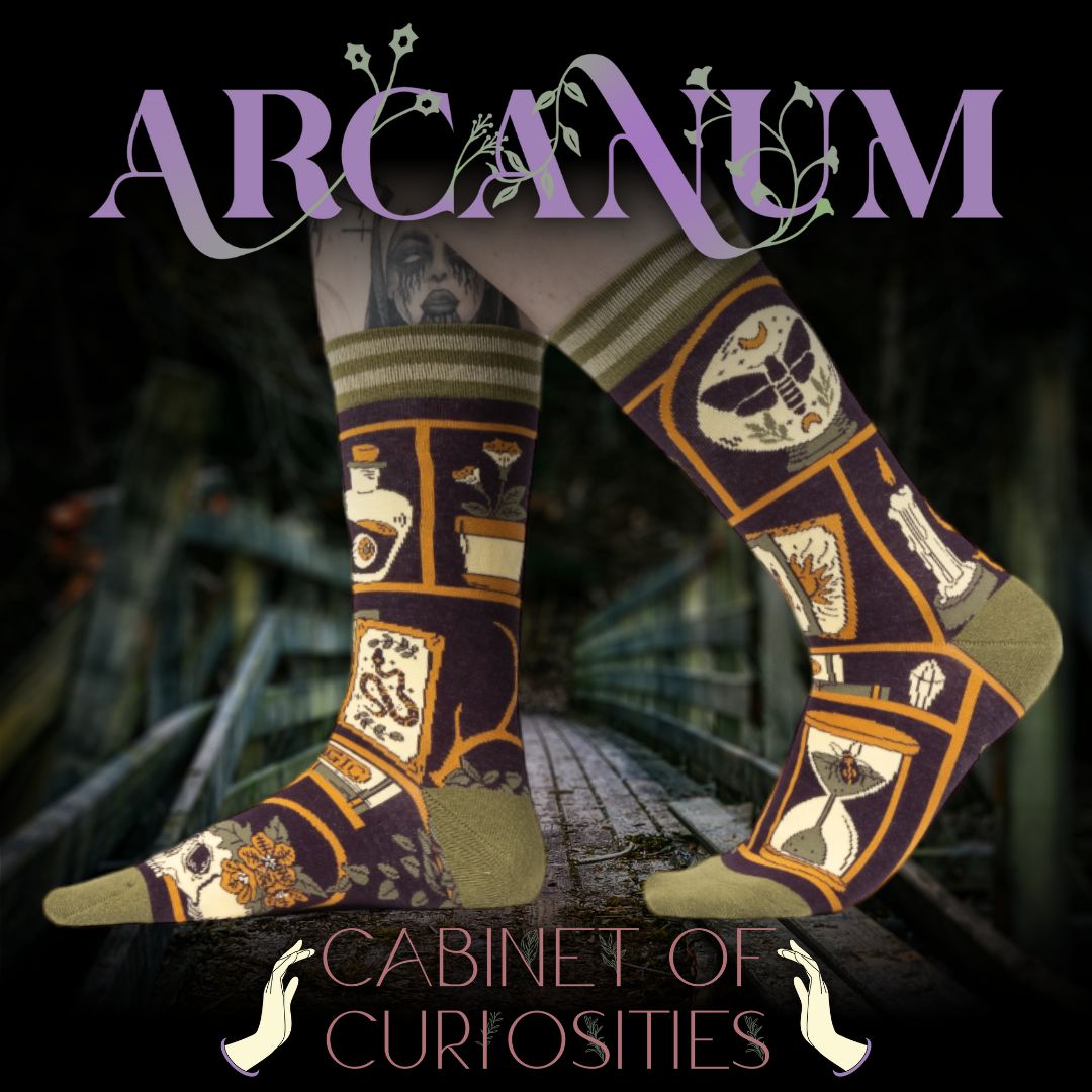 Chaussettes montantes Cabinet de curiosités