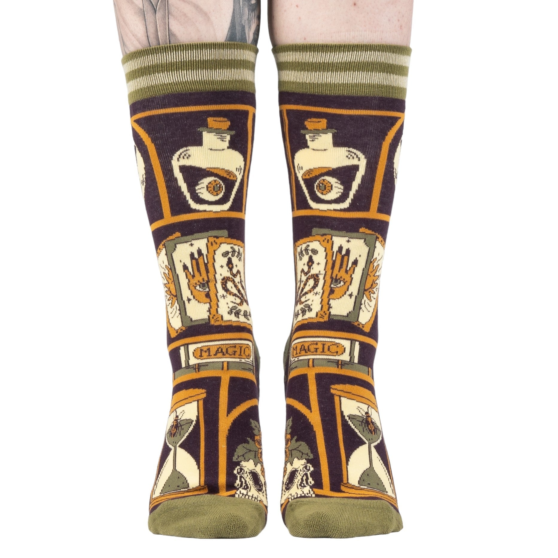 Chaussettes montantes Cabinet de curiosités