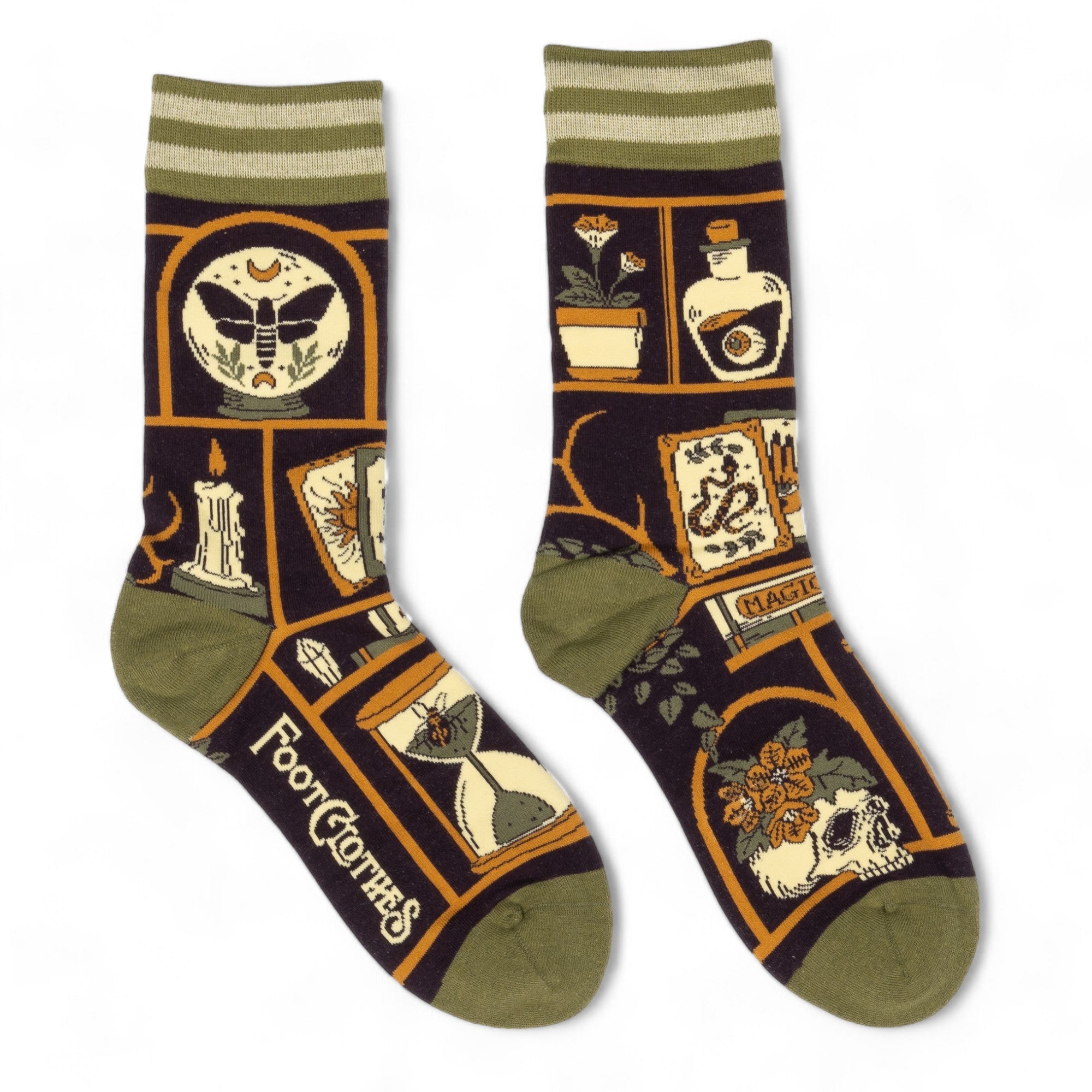 Chaussettes montantes Cabinet de curiosités