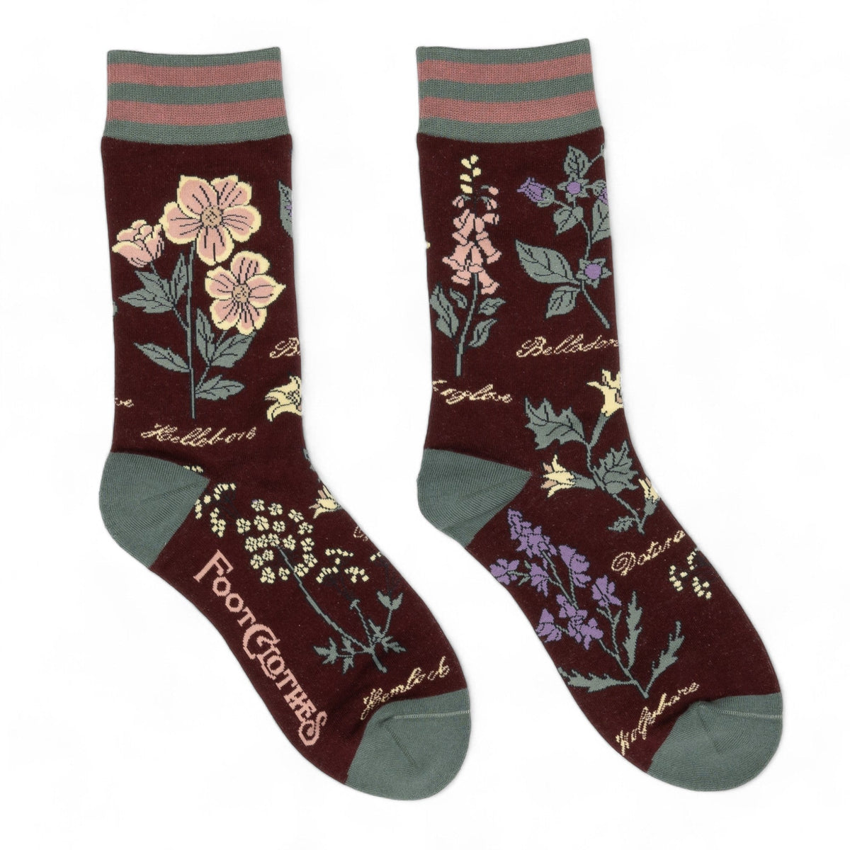 Chaussettes équipage Botanique Funeste