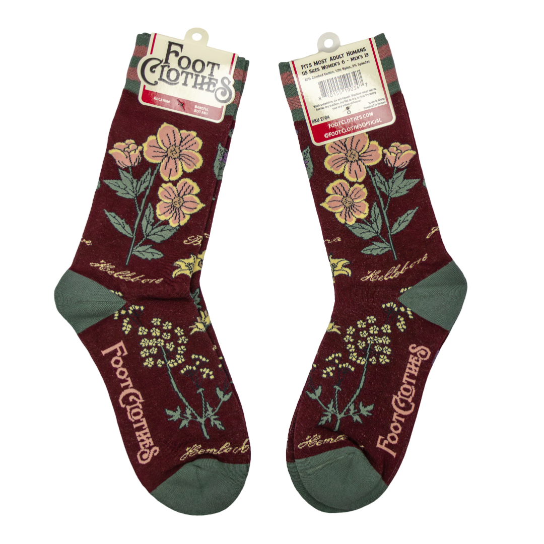 Chaussettes équipage Botanique Funeste