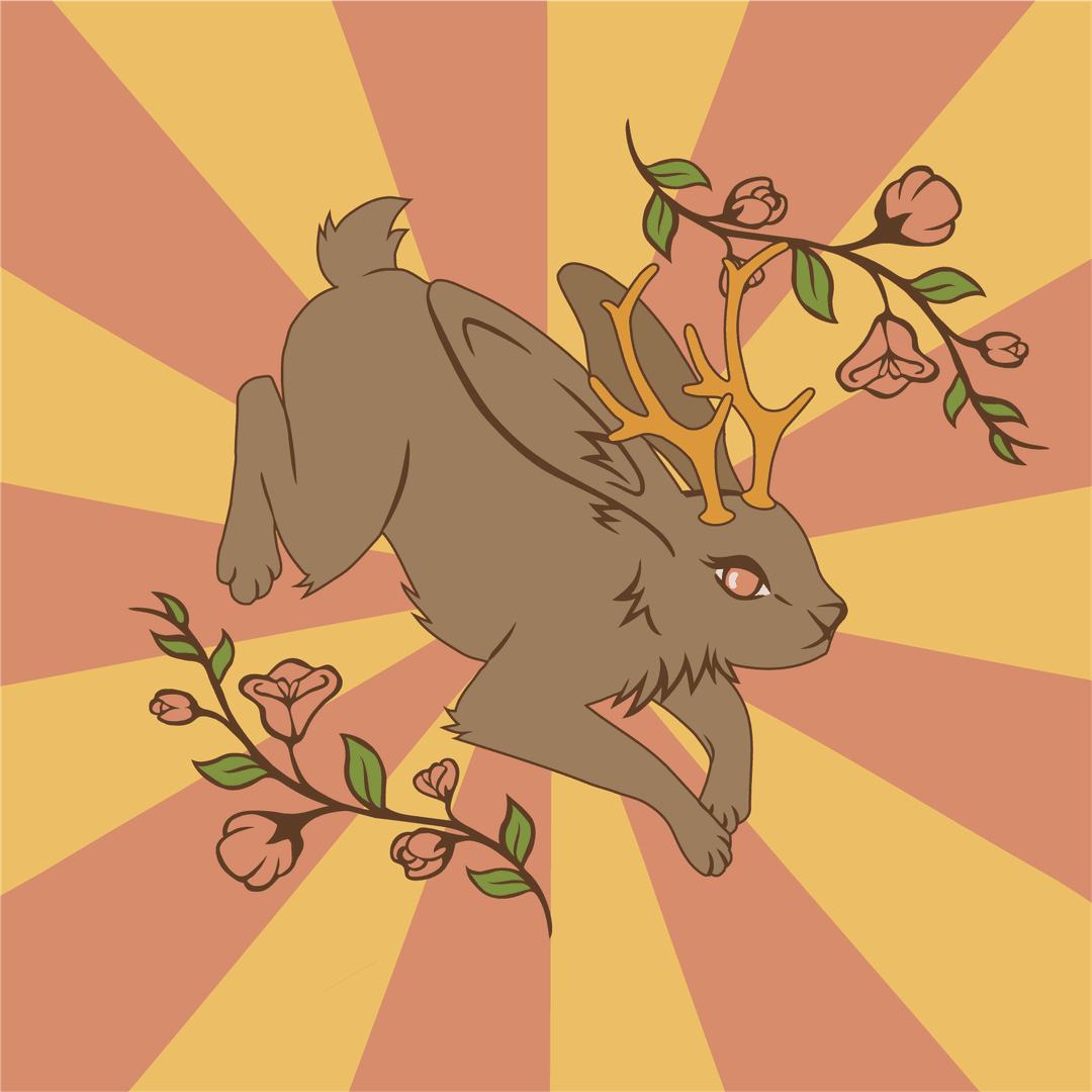 Chaussettes montantes Jackalope
