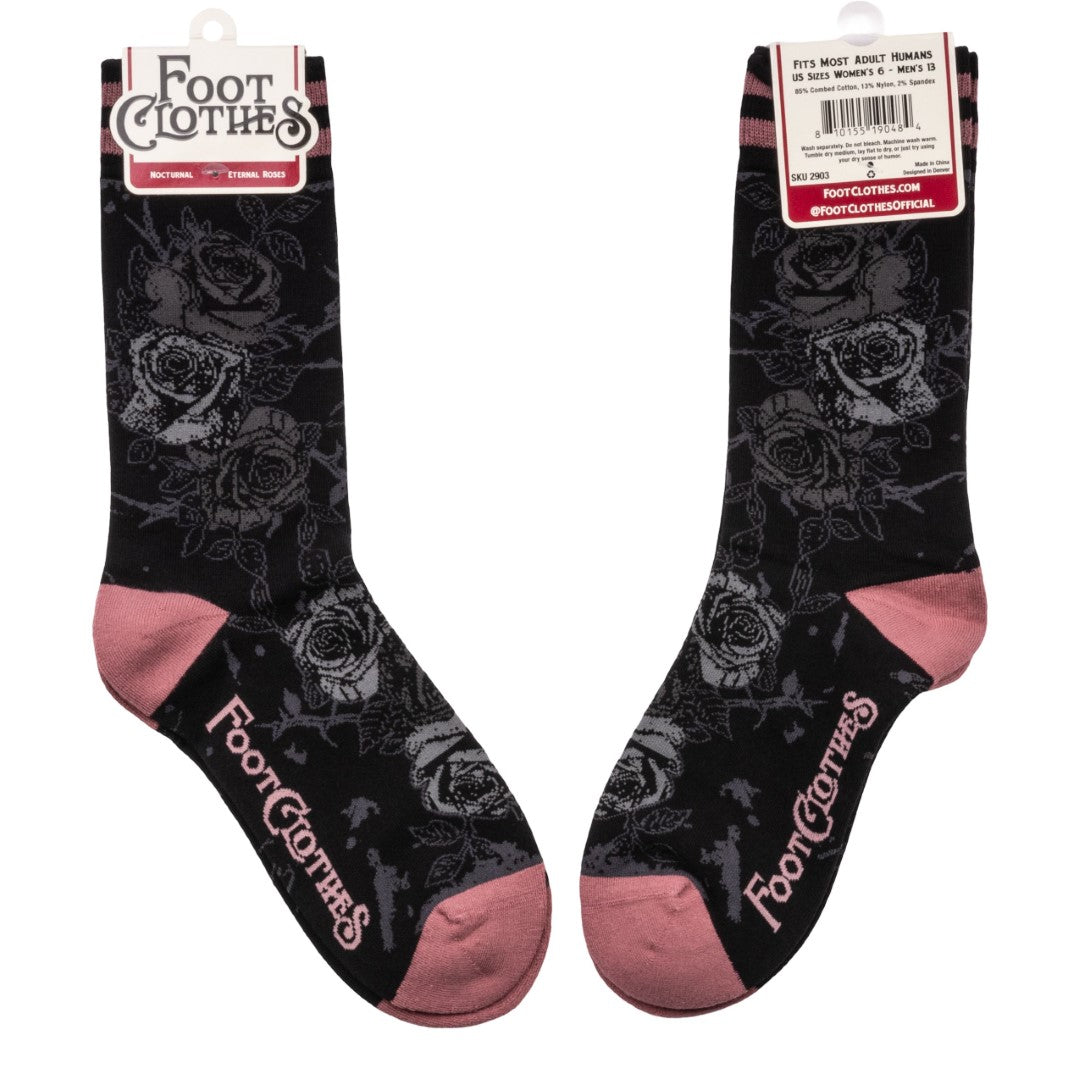 Chaussettes mi-mollet Roses éternelles