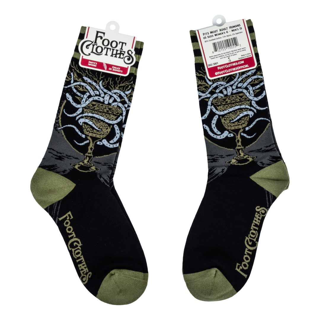 Chaussettes d'équipage Calice des Serpents