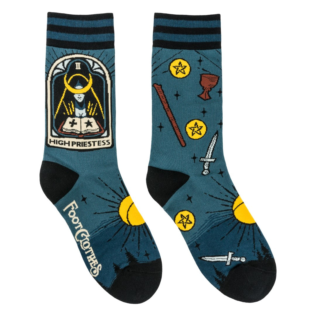 Les Chaussettes d'Équipage Tarot Nouveau La Grande Prêtresse