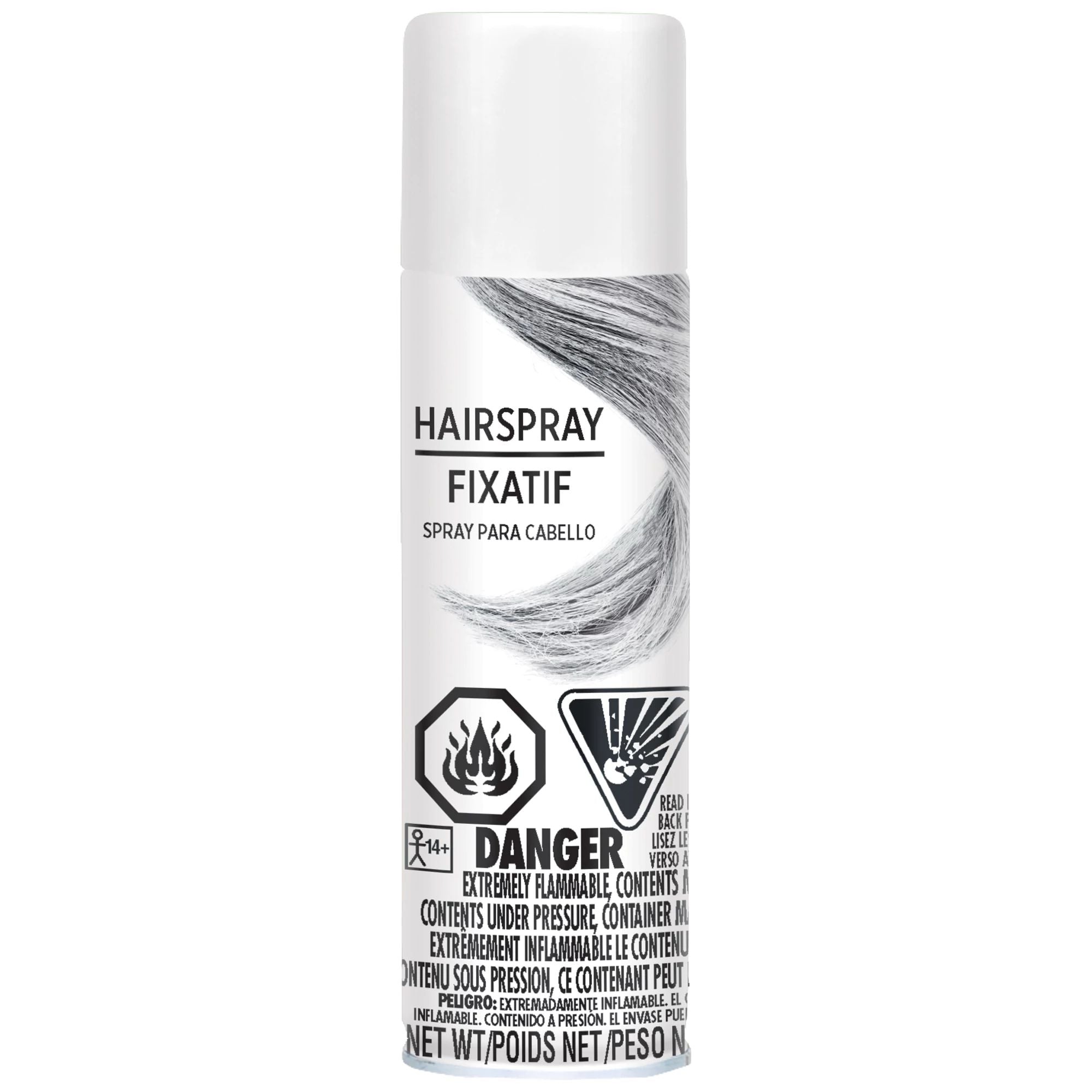 Color hairspray cans — additional variant view