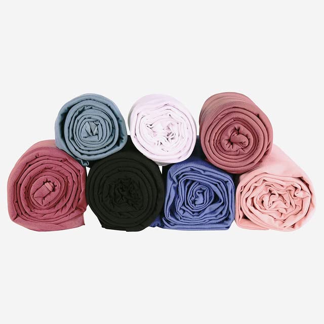 FabricLA DTY Double Brushed Poly Spandex Knit Fabric – Dusty Rose