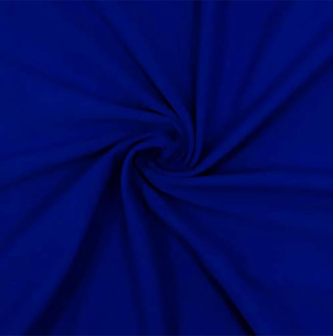 Royal Blue Cotton Spandex Jersey Knit Fabric – 12oz