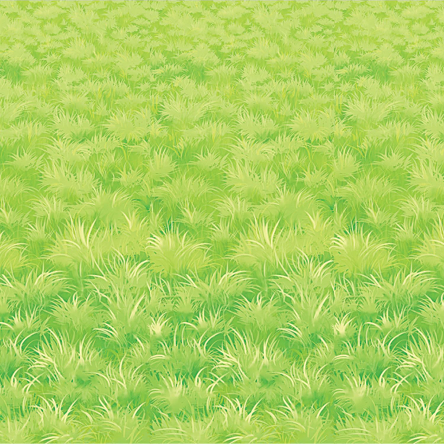 Meadow backdrop — lush greenery and wildflowers for pastoral stage scenes