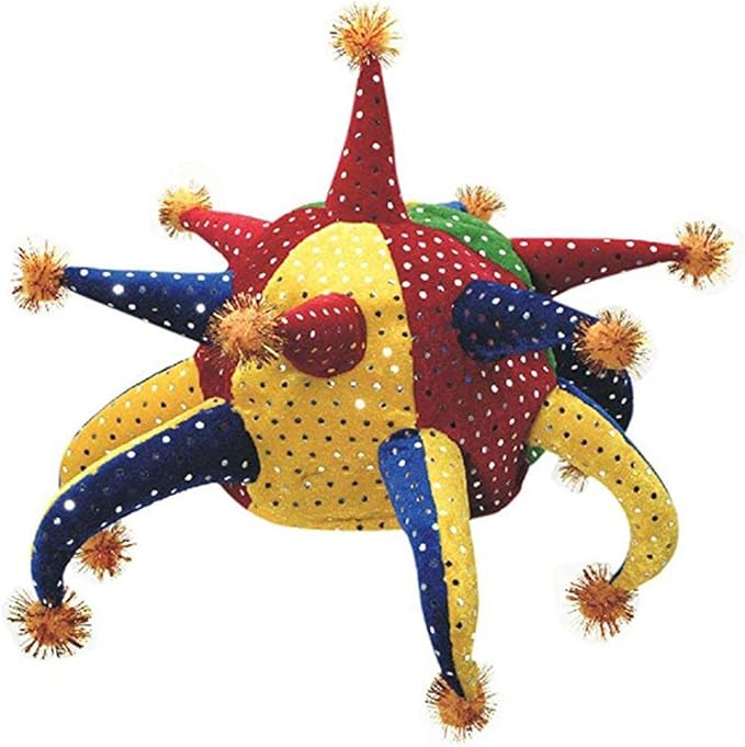 13 Point Velvet Jester Hat