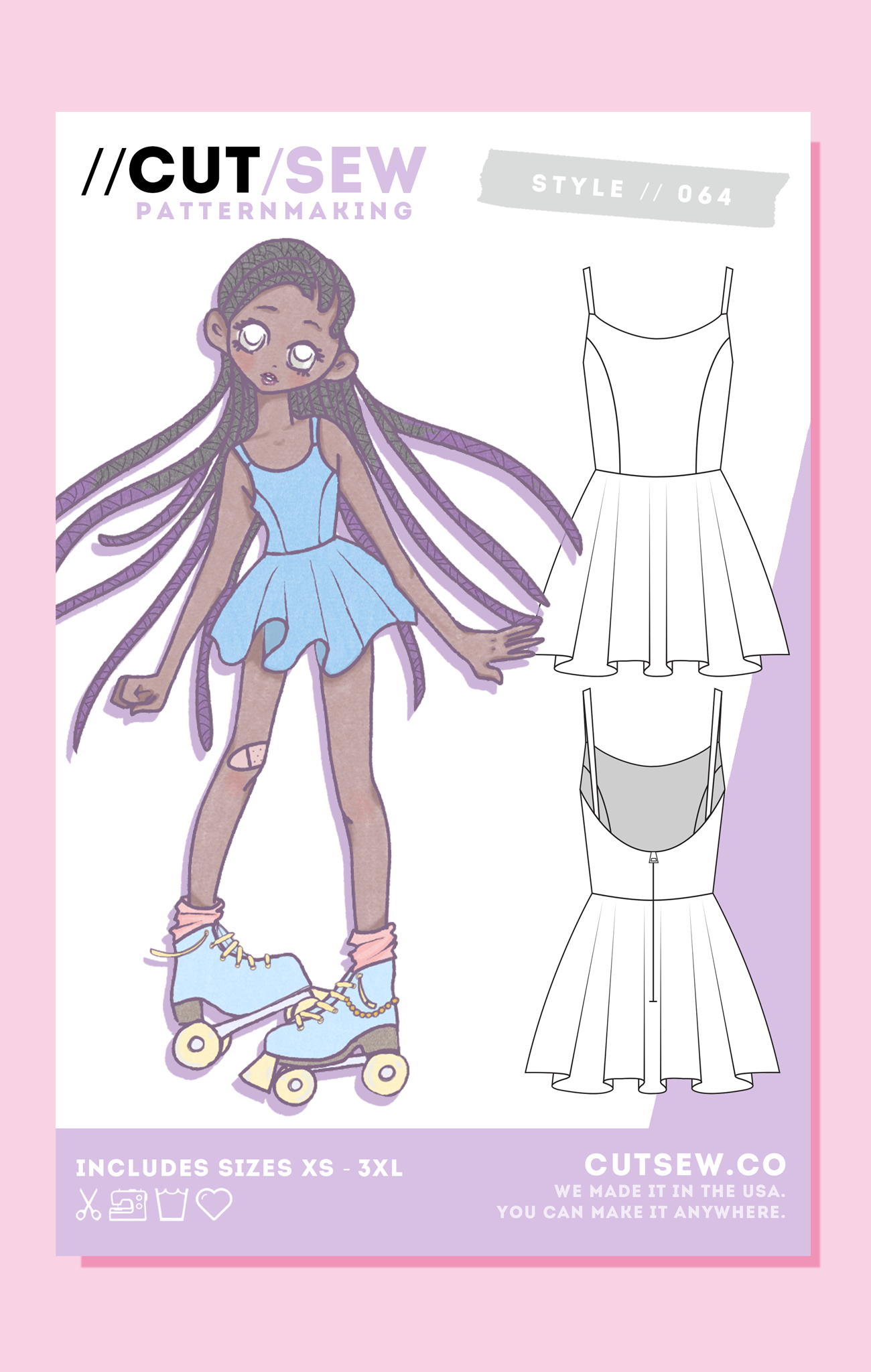064 // ROBE PATINEUSE