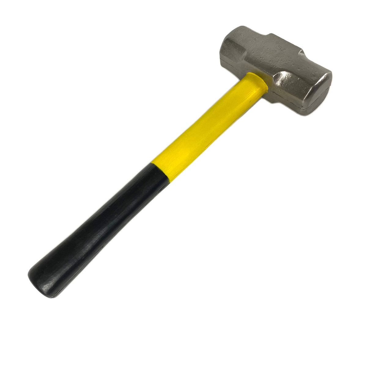 Foam Rubber Roughneck Mini Sledgehammer Prop 16 Inch - Black and Yellow