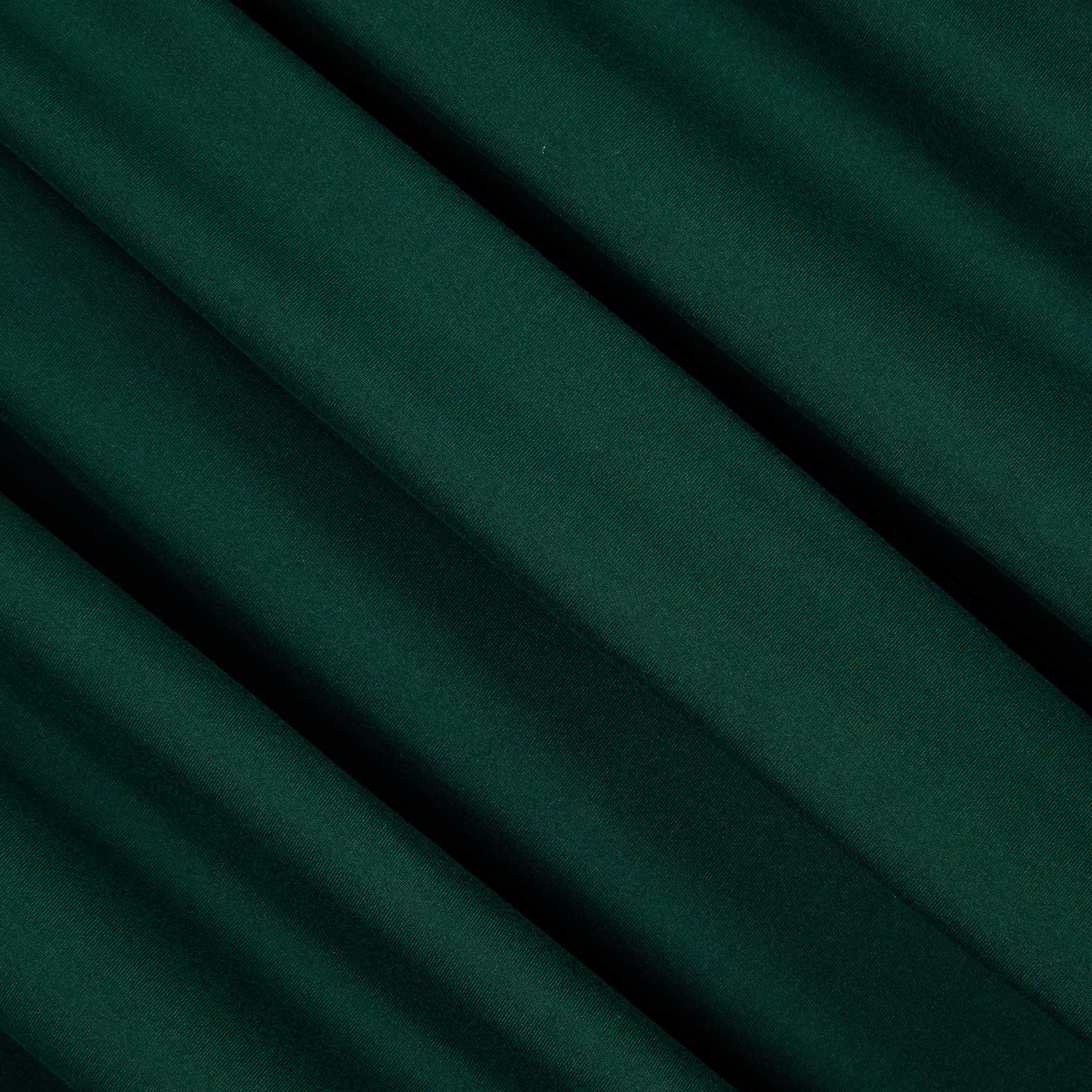 FabricLA DTY Double Brushed Polyester Spandex Knit Fabric | Hunter Green
