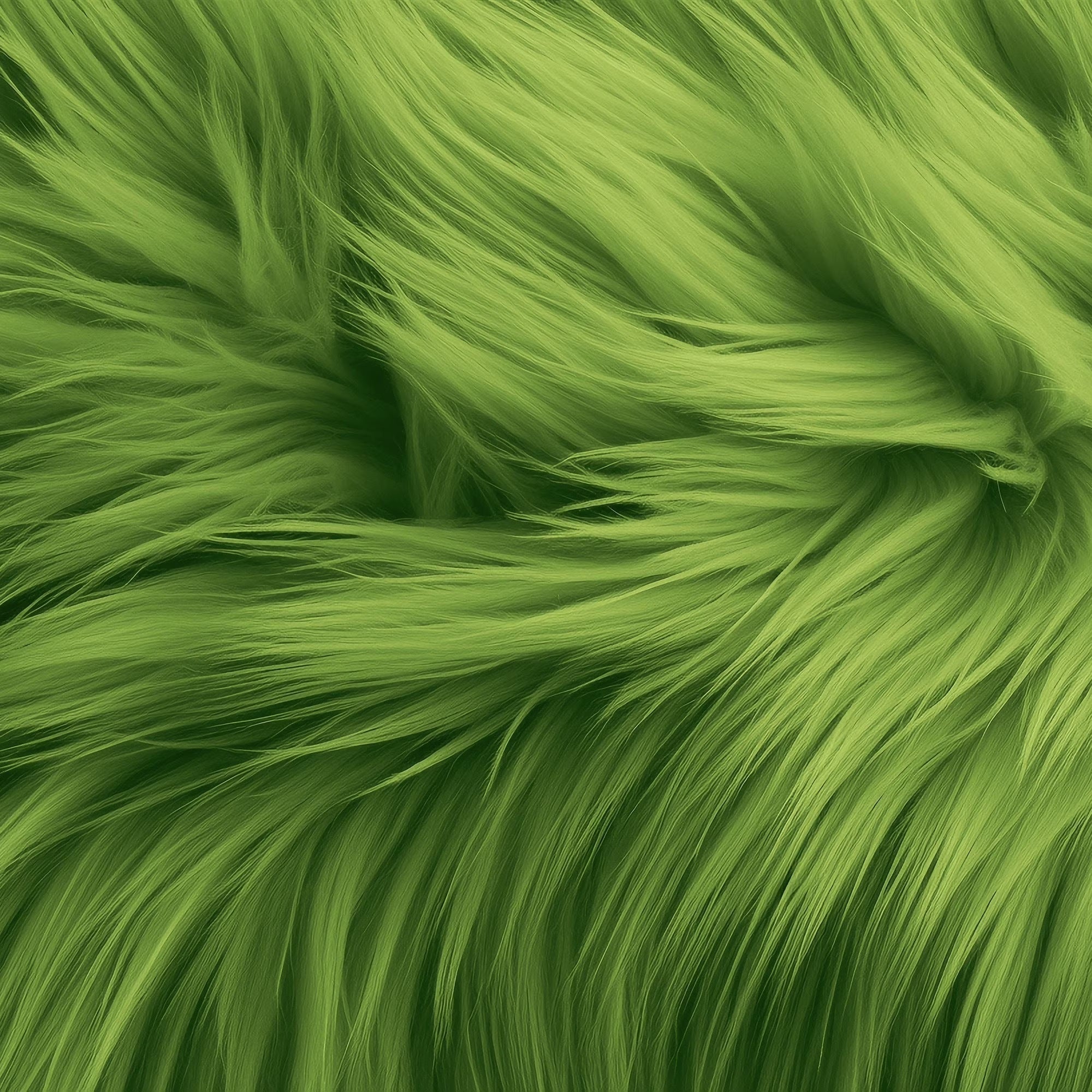 Faux Fur Fabric by the Yard – Shaggy Plush Long Pile, 60" Wide