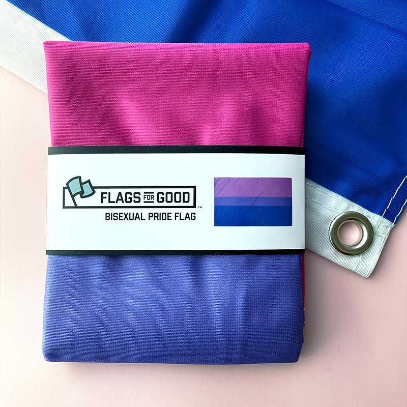 Bisexual Pride flag — 2×3ft single-sided with grommets