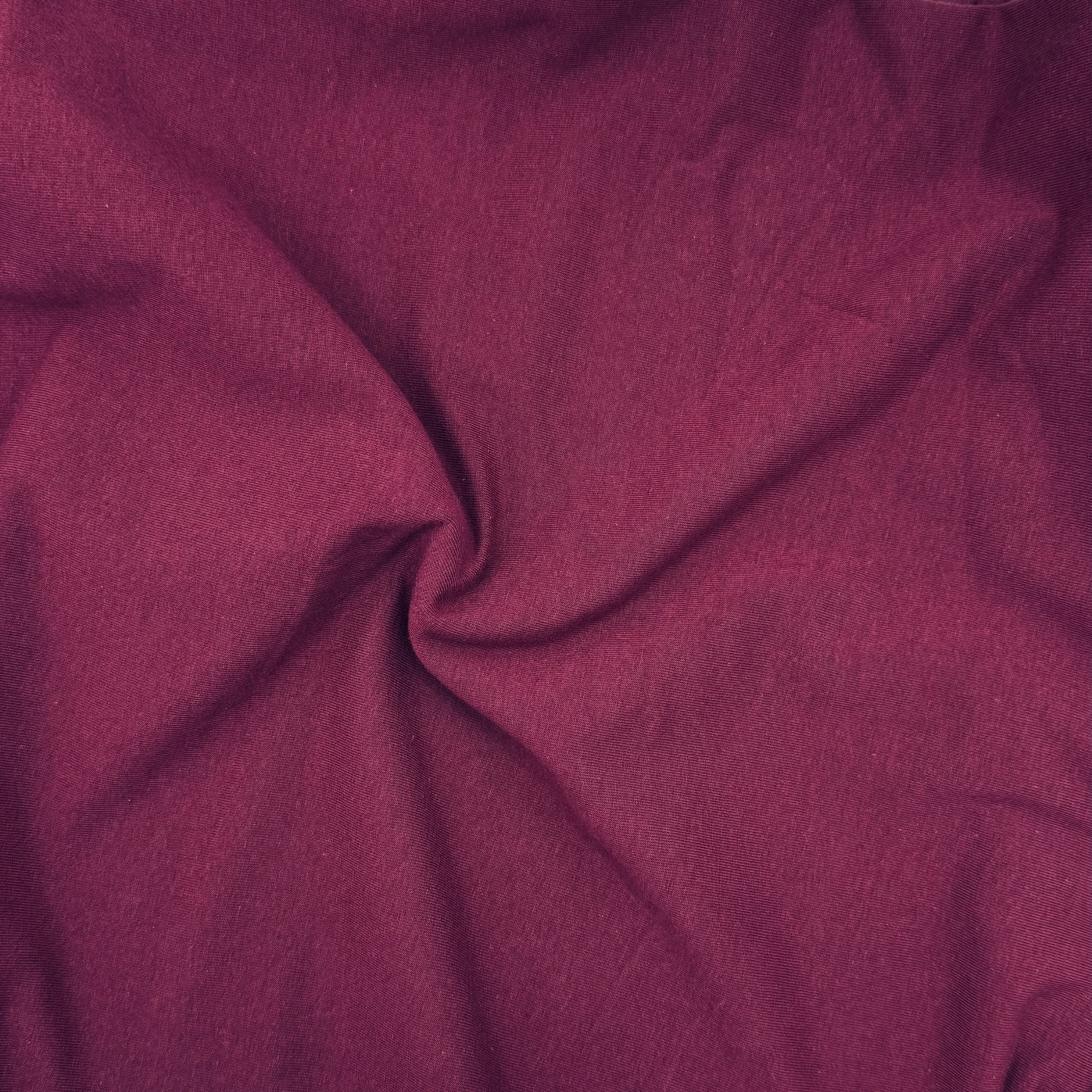 Cotton Spandex Jersey Knit Fabric – 10oz 4-Way Stretch | Maroon