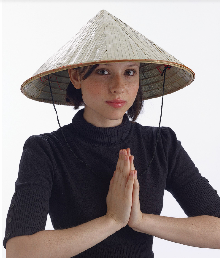 Chinese Bamboo Pointed Hat