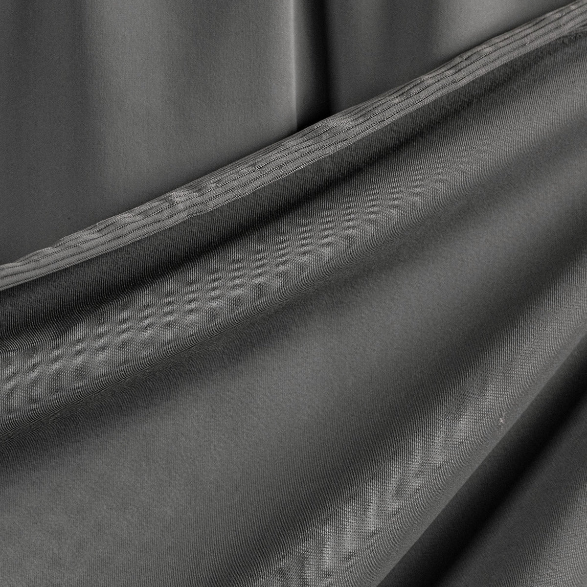Silver Nylon Spandex Matte Tricot Fabric 200 GSM | 4 Way Stretch