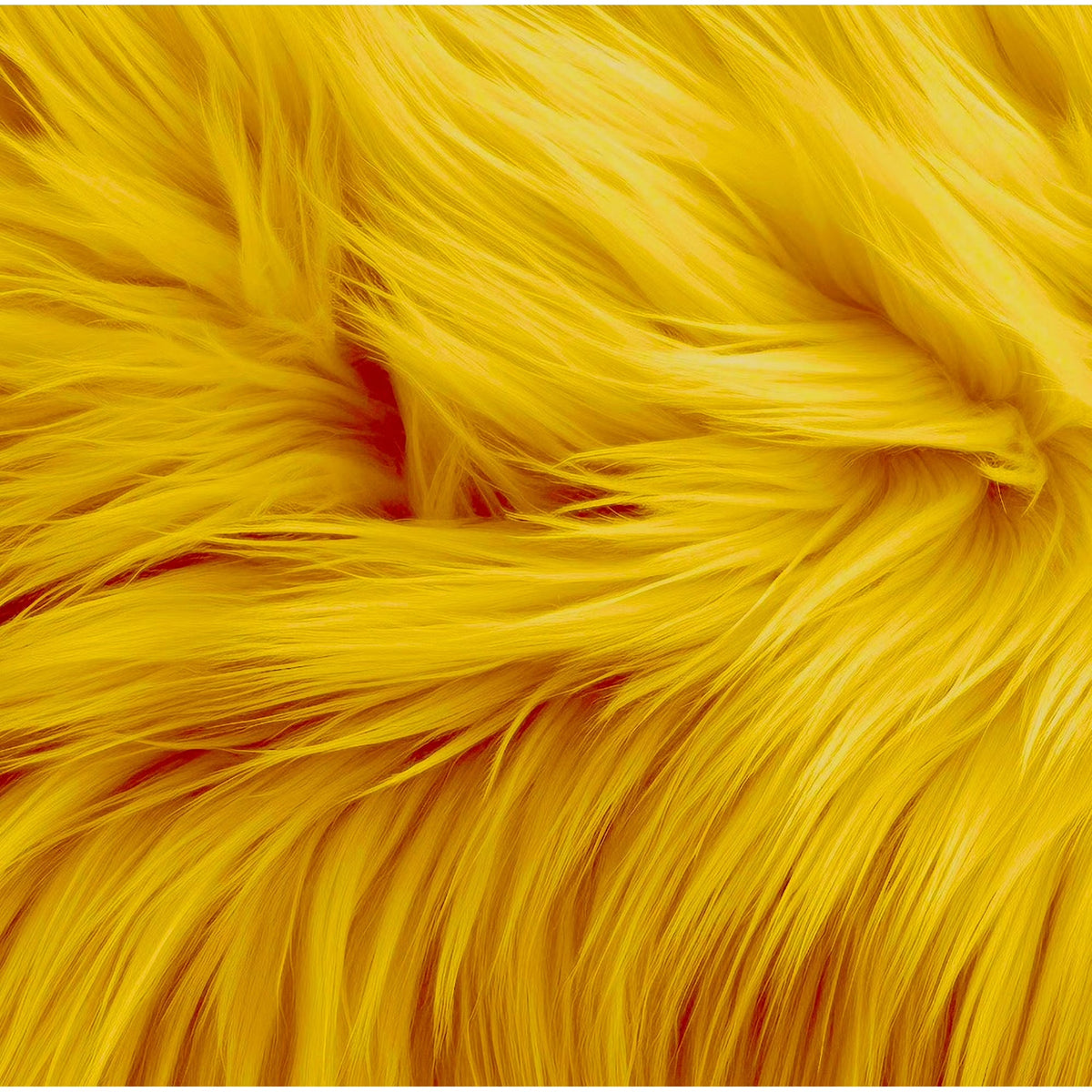 FabricLA Faux Fur Shaggy Fabric – Soft, Long Pile Fake Fur Squares