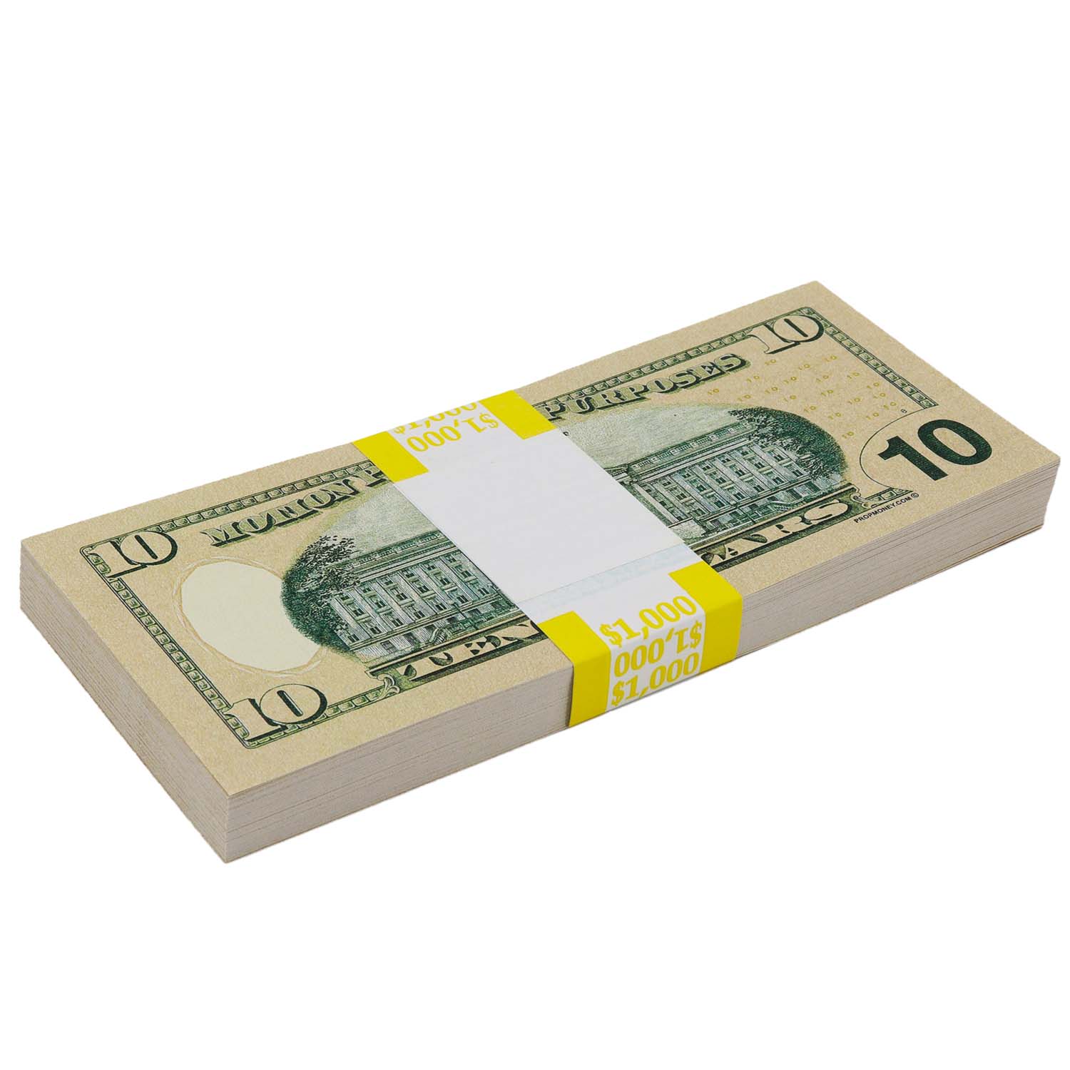 Pile de billets "New Series" à impression intégrale de 1 000 $