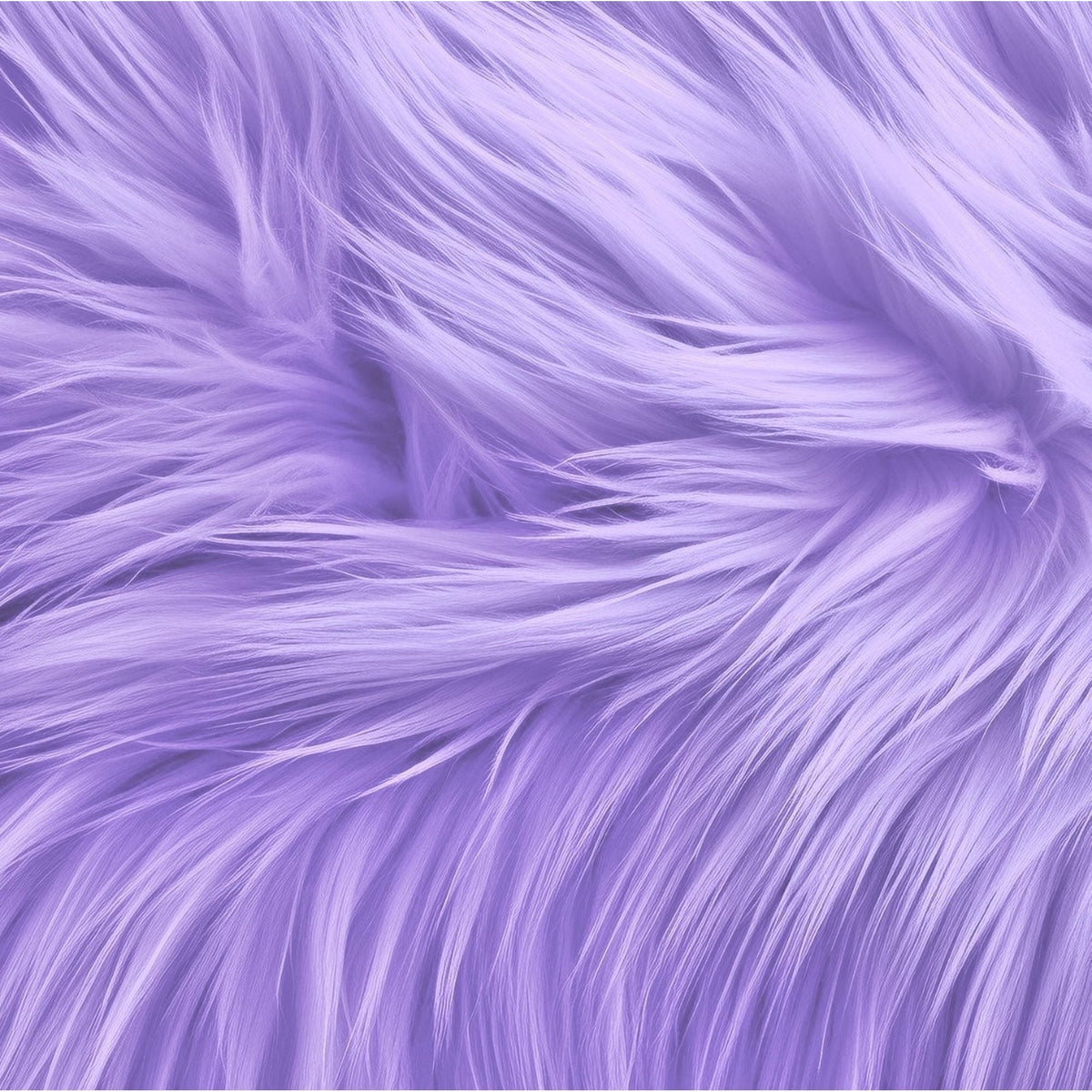 FabricLA Faux Fur Shaggy Fabric – Soft, Long Pile Fake Fur Squares
