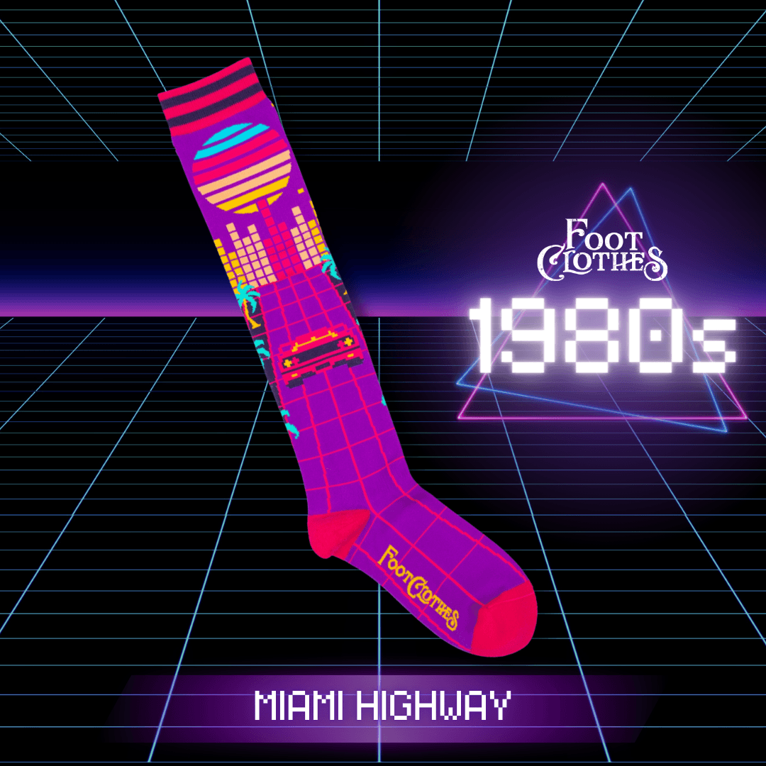 Chaussettes montantes Miami Highway