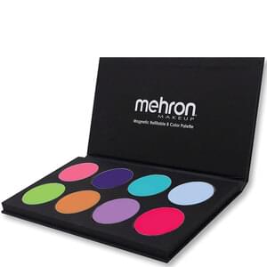 Mehron Paradise Makeup Palette Nuance — 8-color skin-tone water-activated cake makeup