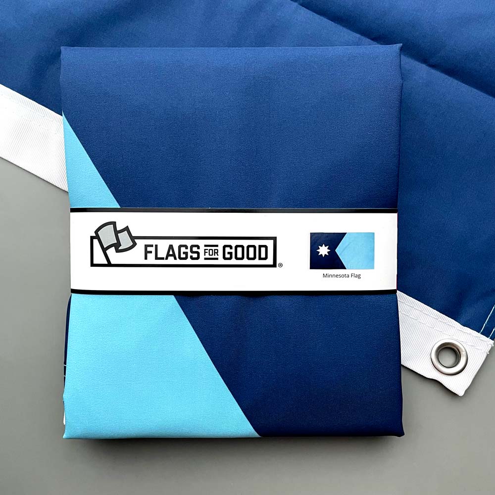 New Minnesota State Flag ā 3x5 ft double-sided with grommets