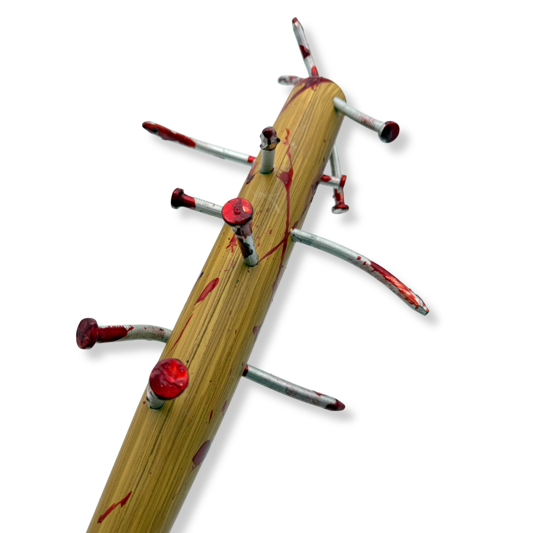 Nail Spike Baseball Bat Foam Rubber Action Prop