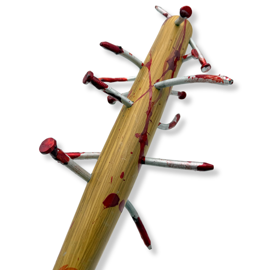 Nail Spike Baseball Bat Foam Rubber Action Prop