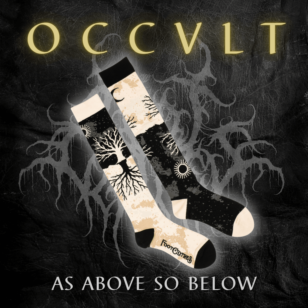 Chaussettes montantes « As Above So Below Tree »