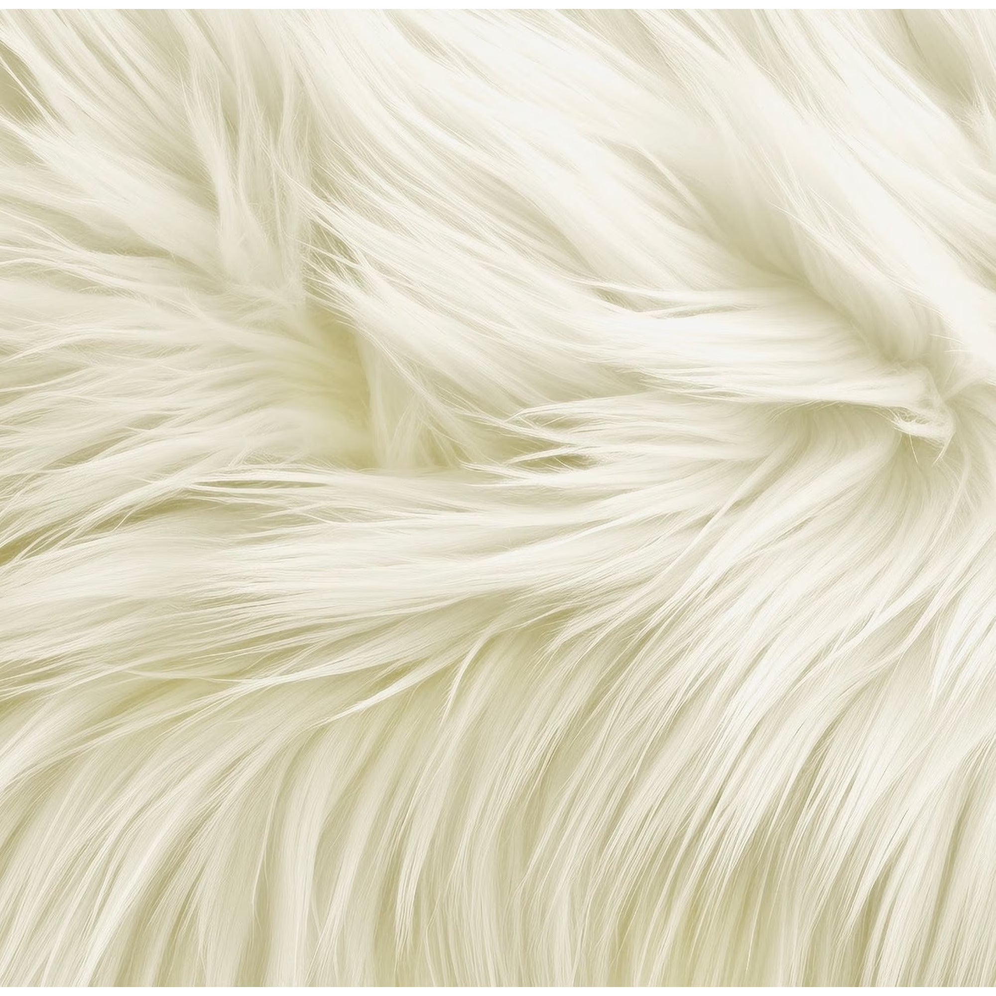 Shaggy Faux Fur Fabric Squares 10X10 Inch DIY Craft Fur Patches